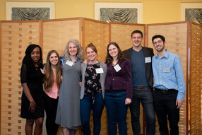 Alison Johnson and advisees