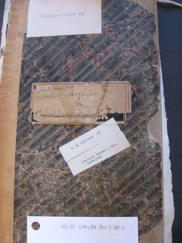 Men, women, and children in contraband camps aided the Union war effort in numerous ways. This register, now housed at the National Archives, records the names of a small fraction of the formerly enslaved men and women who worked as nurses for the Union Army. 