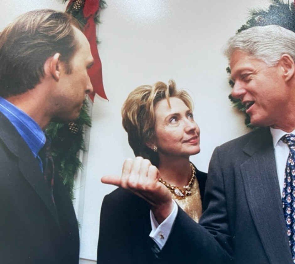 Ted Widmer and the Clintons